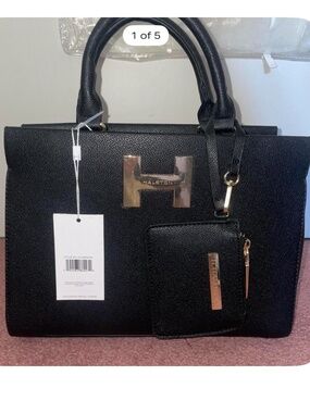 Halston Heritage black purse